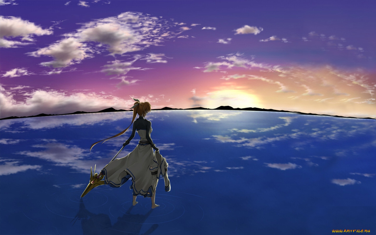 , mahou, shoujo, lyrical, nanoha